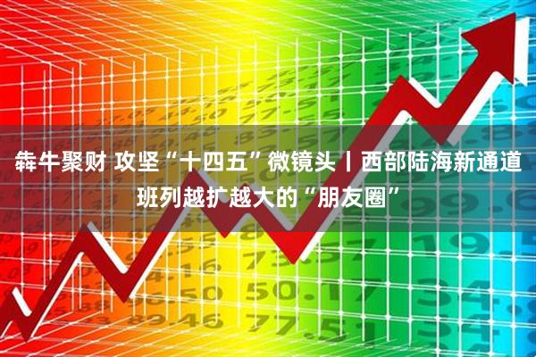 犇牛聚财 攻坚“十四五”微镜头丨西部陆海新通道班列越扩越大的“朋友圈”